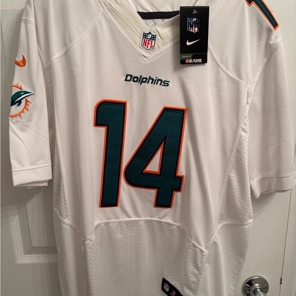BRAND NEW # 14 JARVIS LANDRY Nike Miami Dolphins White Jersey